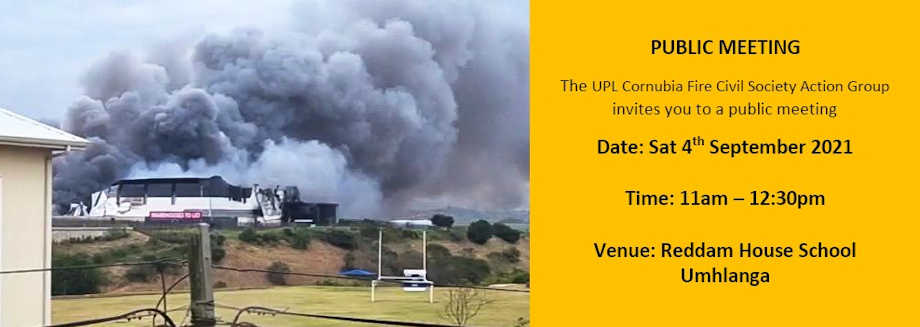 Notice of Cornubia Fire Meeting