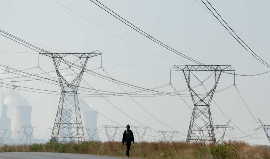 An Eskom powerline