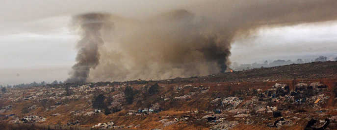 Pietermaritzburg dumpsite ablaze